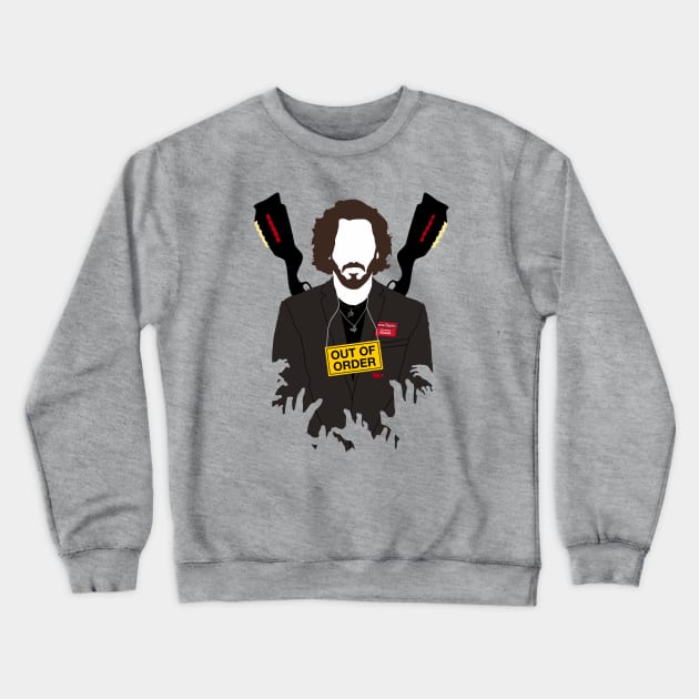 Cornetto Trilogy Director Crewneck Sweatshirt by Byway Design